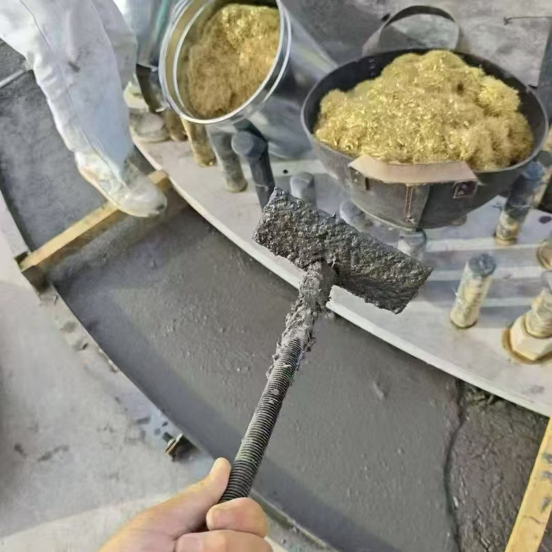 昆明C120钢纤维高强无收灌浆料 轧机压缩机汽轮机发电机锻压设备底座灌浆材料